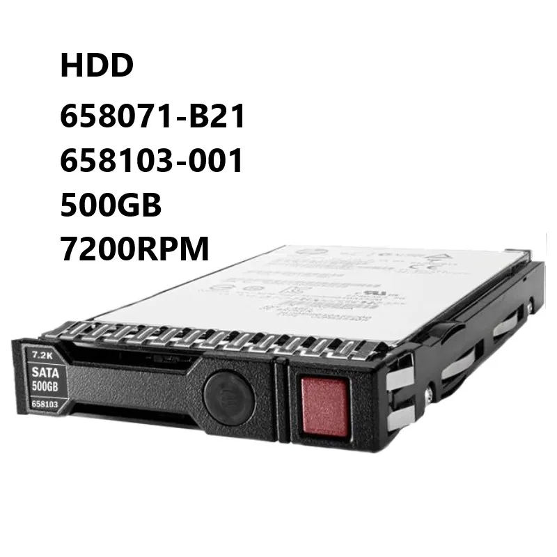

Новый корпоративный жесткий диск 658071-B21 658103-001 500 Гб 7200 об/мин дюйма LFF SATA-6G SC средний жесткий диск для серверов H + PE ProLiant G8G9G10