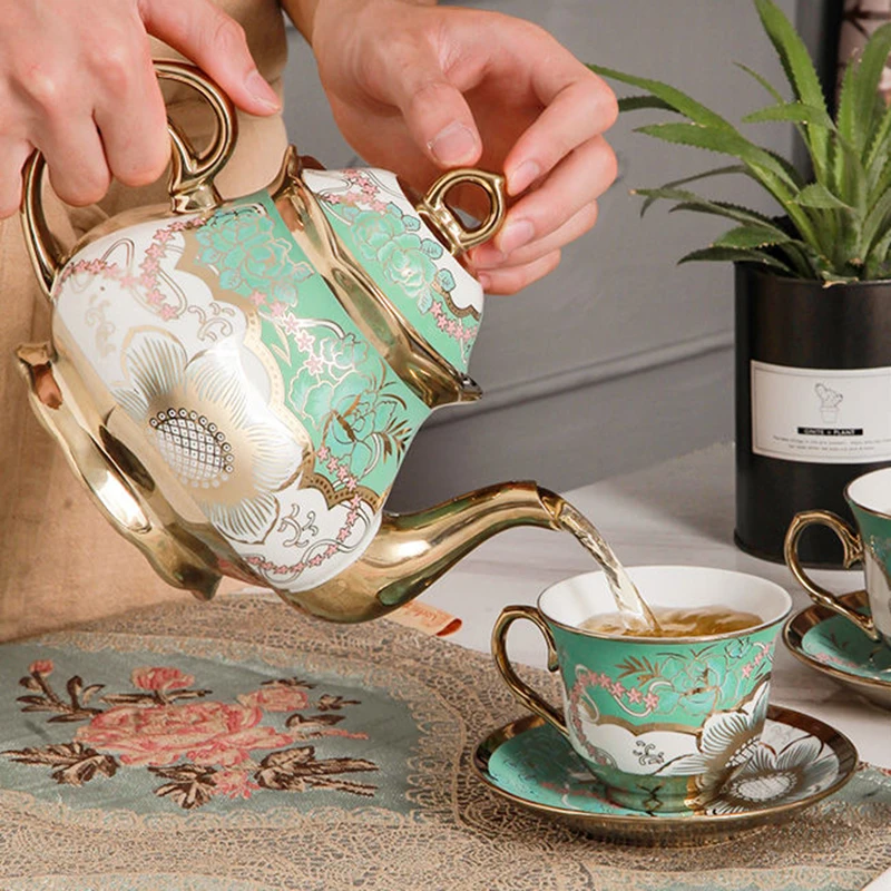 

Vintage English Breakfast Mugs Coffee Cups And Saucers Flower Nordic Flower Afternoon Tea Cup Set Luxury Kaffeetasse Drinkware