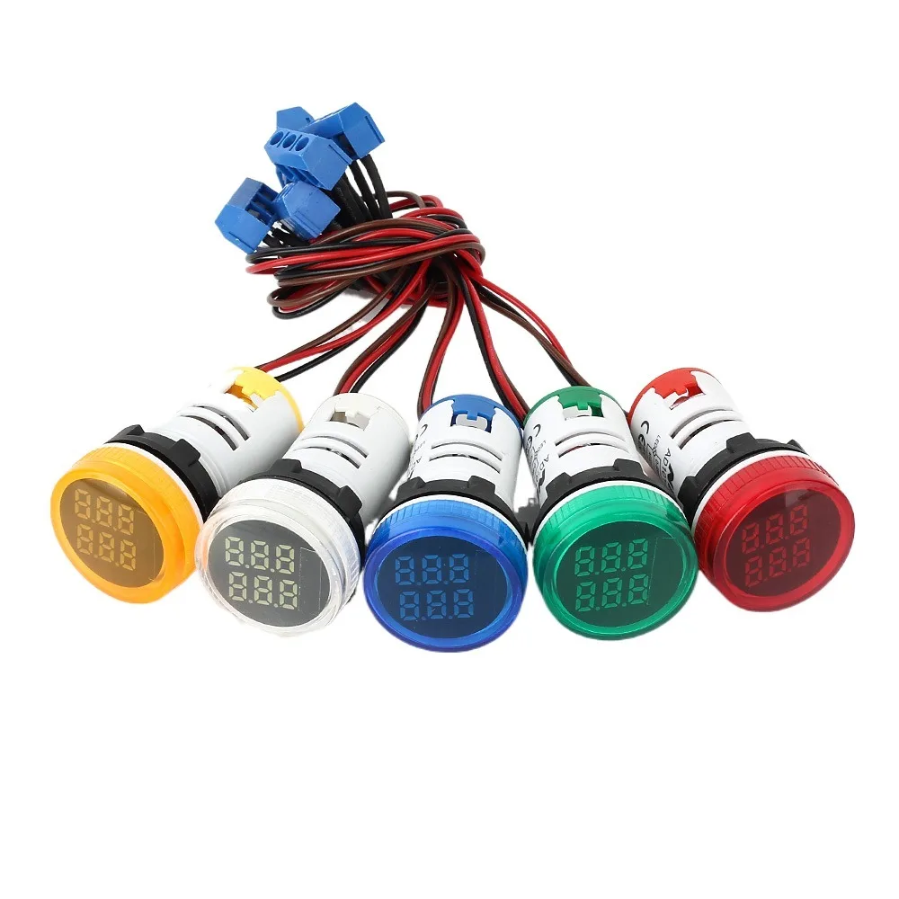 Круглый Электрический маленький счетчик мини-фотографический индикатор