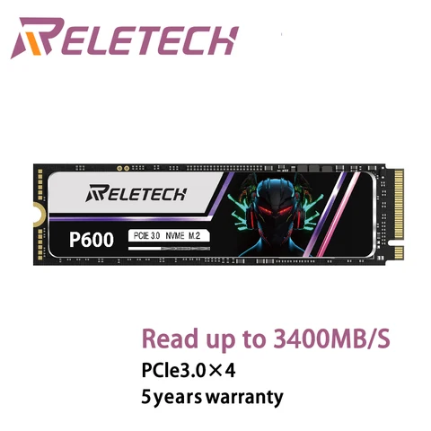 Внутренний жесткий диск Reletech P600 m.2 ssd 3,0 × 4 PCIe nvme 512 ГБ 1 ТБ