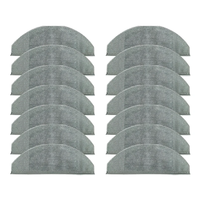

14 Pcs Household Cleaning Spare Parts For Eufy Robovac Replacement Mopping Cloths Robovac X8 Series Accessory