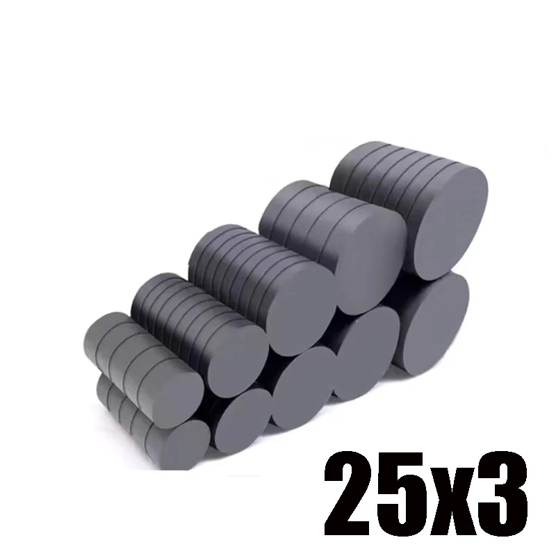 

Магниты для холодильника черные круглые