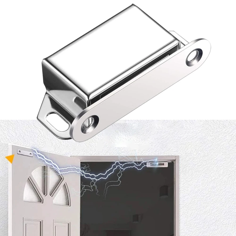 

Magnetic Door Catch Strong Heavy Duty Cupboard Magnets 10KG Kitchen Catches Hiddens Sliding Screen Door Furniture Hardware