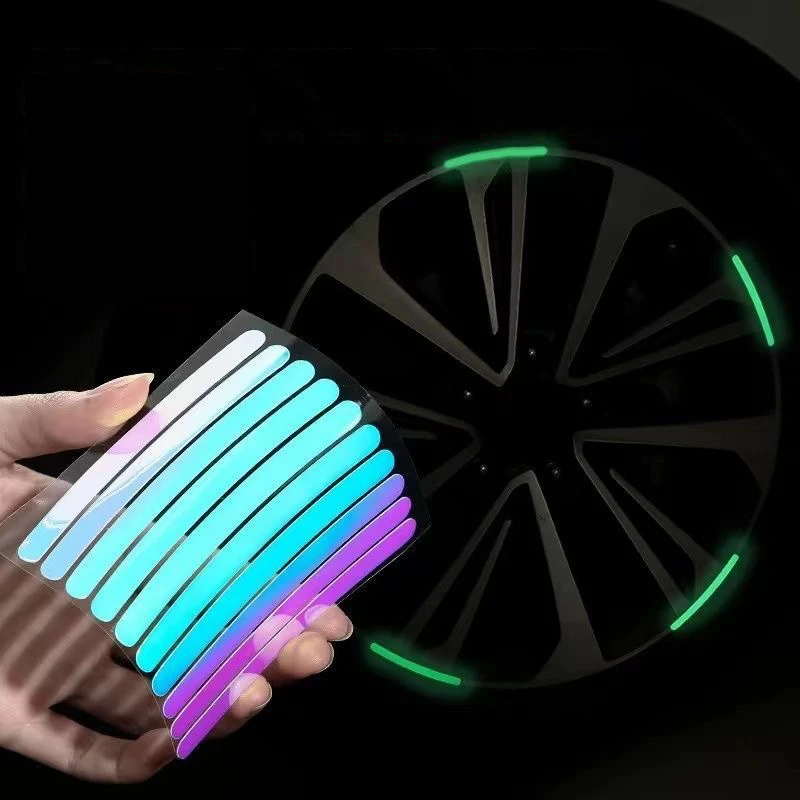 Светоотражающие полосы для колес мотоцикла 20/40 шт.