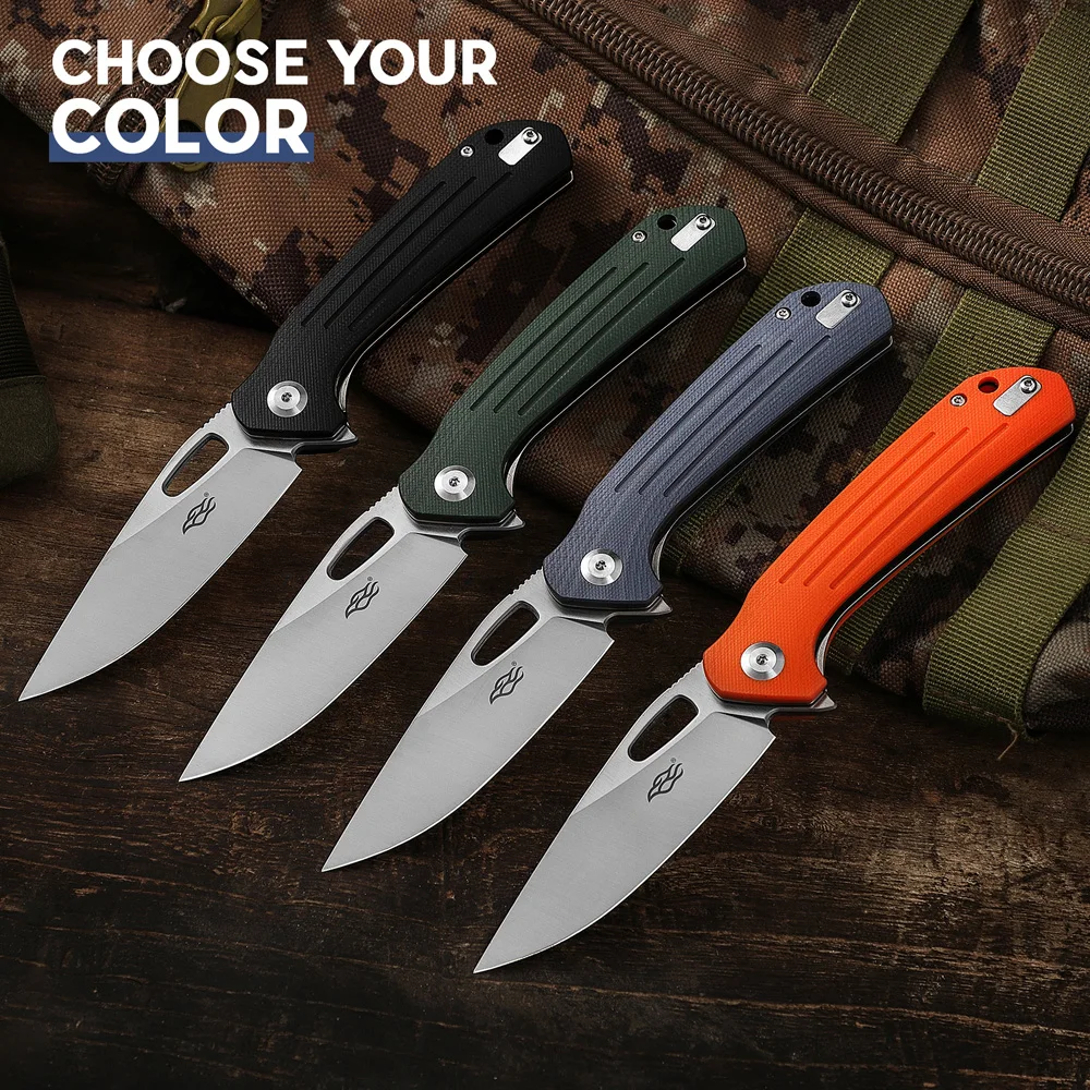 Фото Складной нож Ganzo Firebird FBKNIFE, модель FH921, с клинком из стали D2 и рукоятью из G10, инструмент для выживания, кемпинга, EDC-инструмент, карманный нож №1