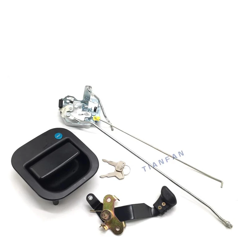 Sk130 160 210 260 350 460-8 Or Super8 Outer Handle Of Lock Block Excavator Cab Door Assembly