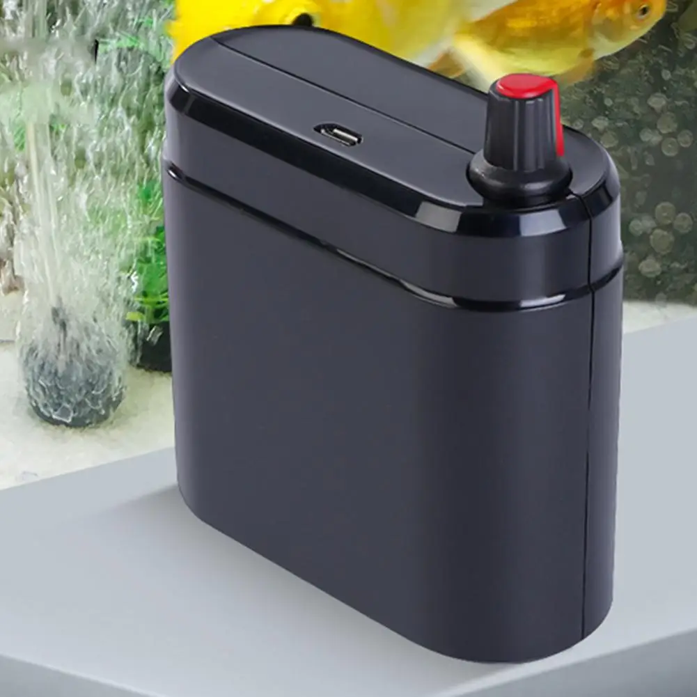 

Portable Oxygen Pump 3l/min Rechargeable Silent Usb Air Pump Air Compressor Fish Tank Aquarium Accessories