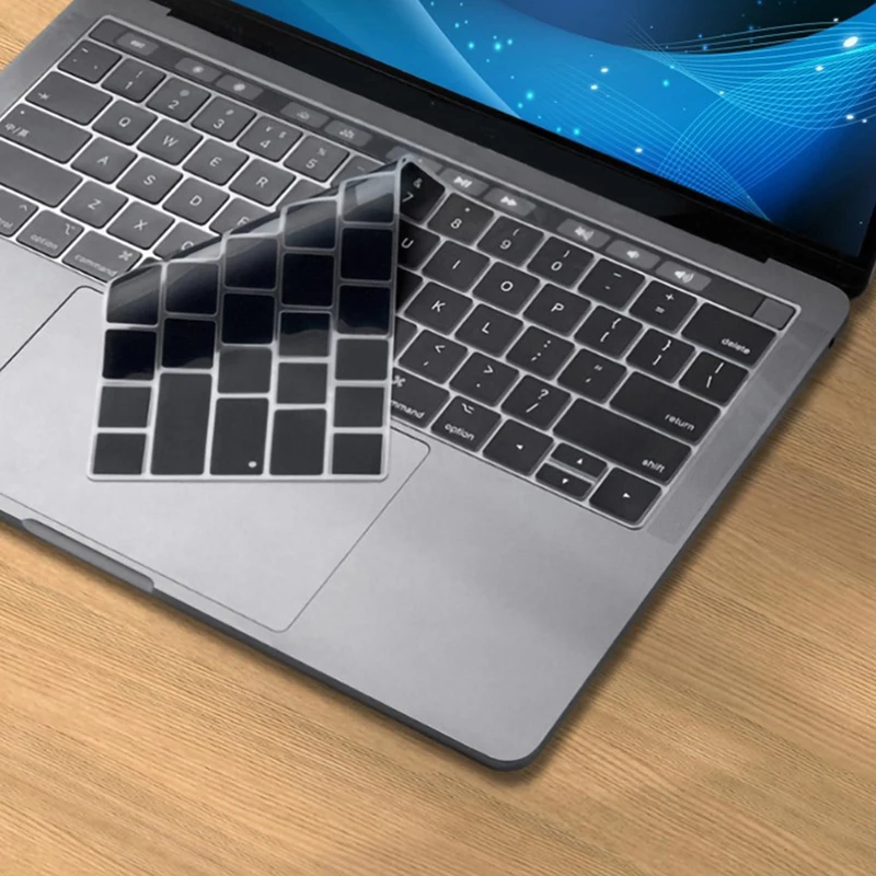 

Аксессуары для ноутбука, чехол для клавиатуры для macbook pro13, наклейки для клавиатуры с сенсорной панелью, чехлы для клавиатуры A2159 A1706 A1707 A1989 A1990