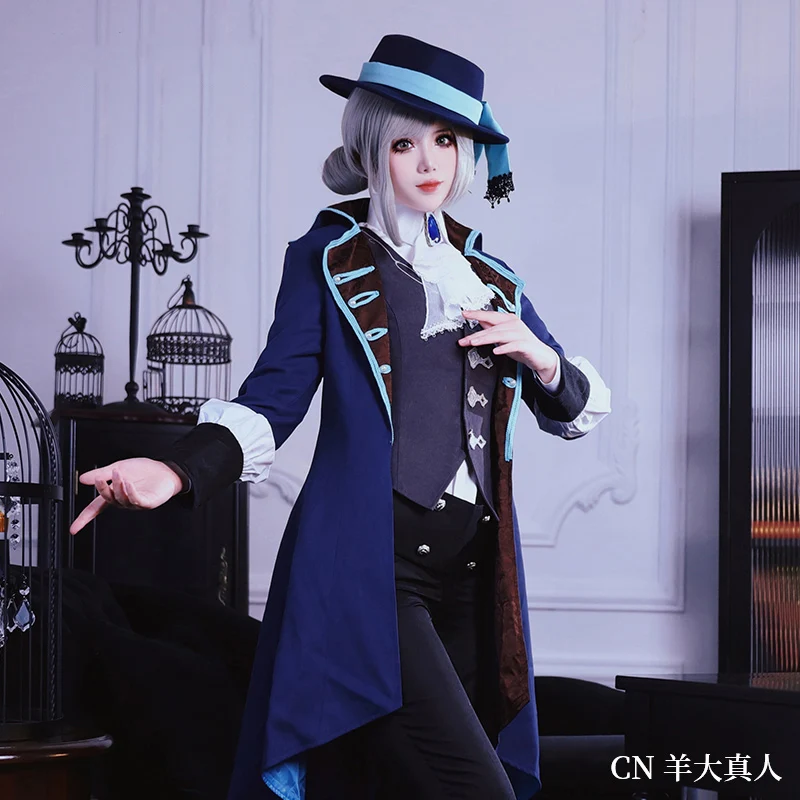 

The Game Reverse:1999 cos Vertin Cosplay Costume Daily British style Gentleman suit A