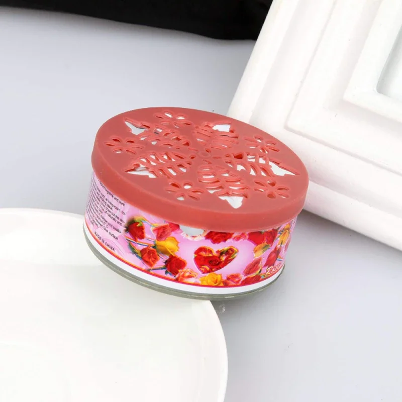 

65g Air Freshener Car Accessories Car Auto Decor Fruit Flower Indoor Home Bathroom Solid Ornament Decor Fragrance Diffuser