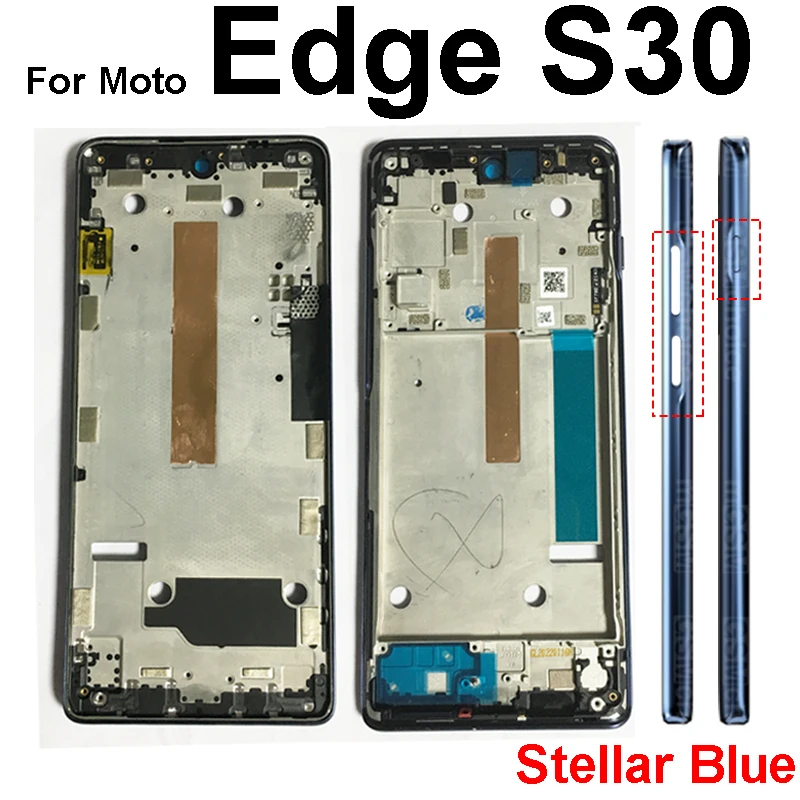 

Middle Housing Frame For Motorola MOTO Edge S30 Middle Frame Cover Bezel Panel Flex Cable Parts