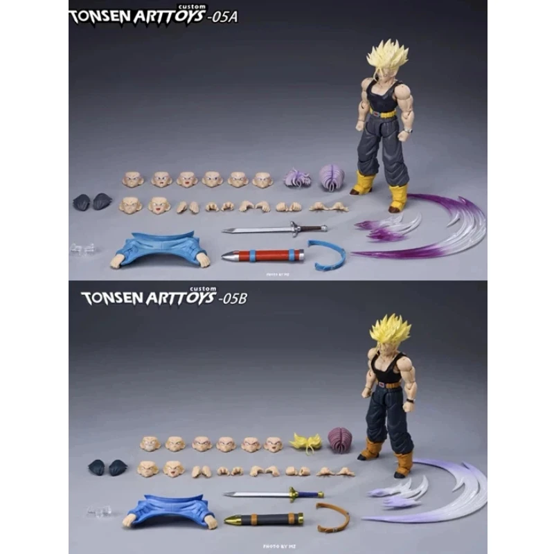В наличии: Коллекционная фигурка Tonsen Arttoys Dragon Ball Body 05a 05b Ssj Ssj2 Super Saiyan Torankusu, аниме-модель, игрушка, подарок (art.: 3920d83fbddf2) - 3920d83fbddf2