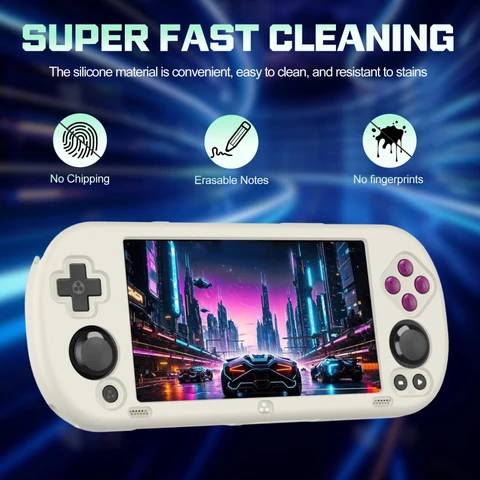 Силиконовый чехол и стекло DIXSG для Trimui Smart Pro