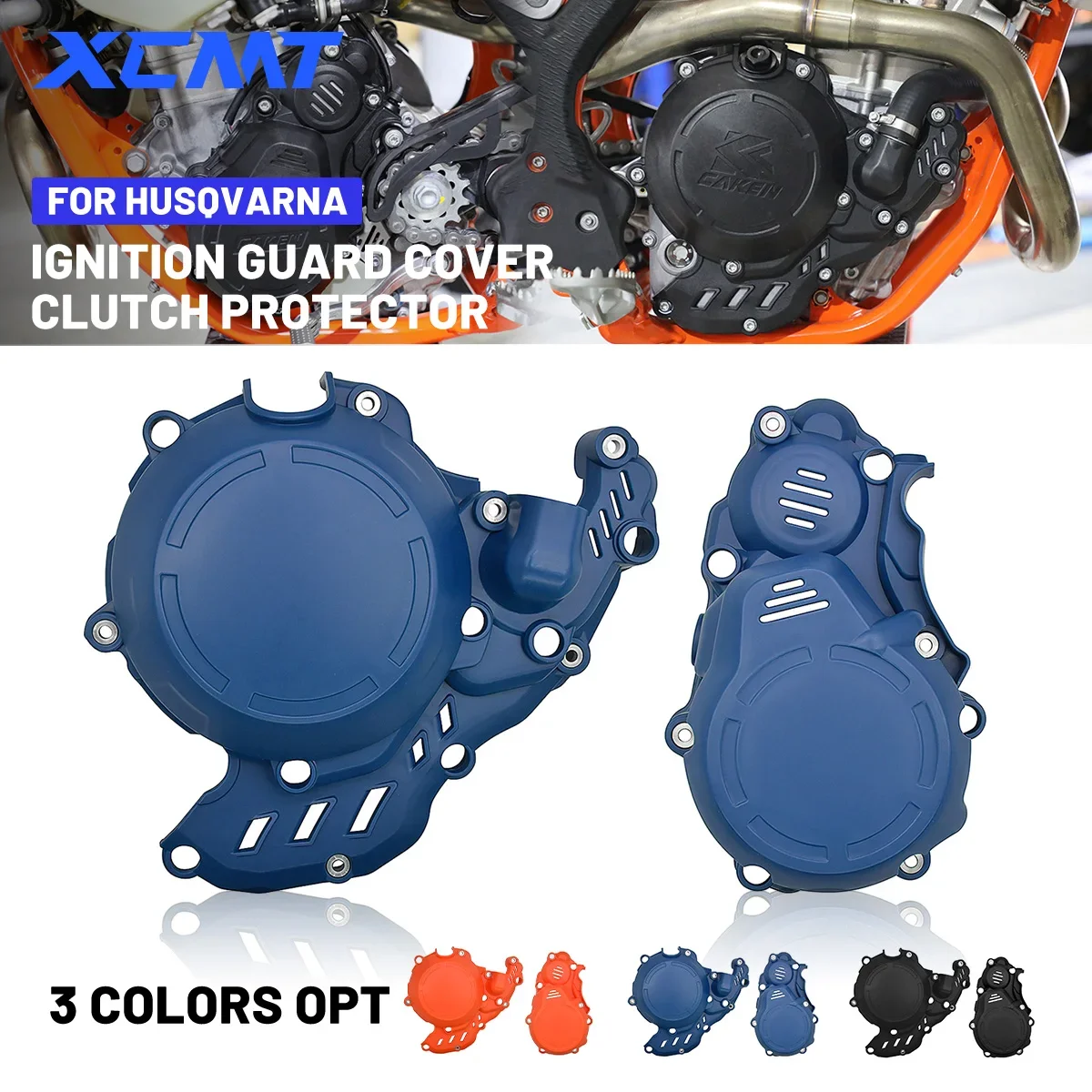 Защитная крышка сцепления зажигания для мотокросса Husqvarna 350 FE 250 KTM EXC-F XCFW GAS EC 250F