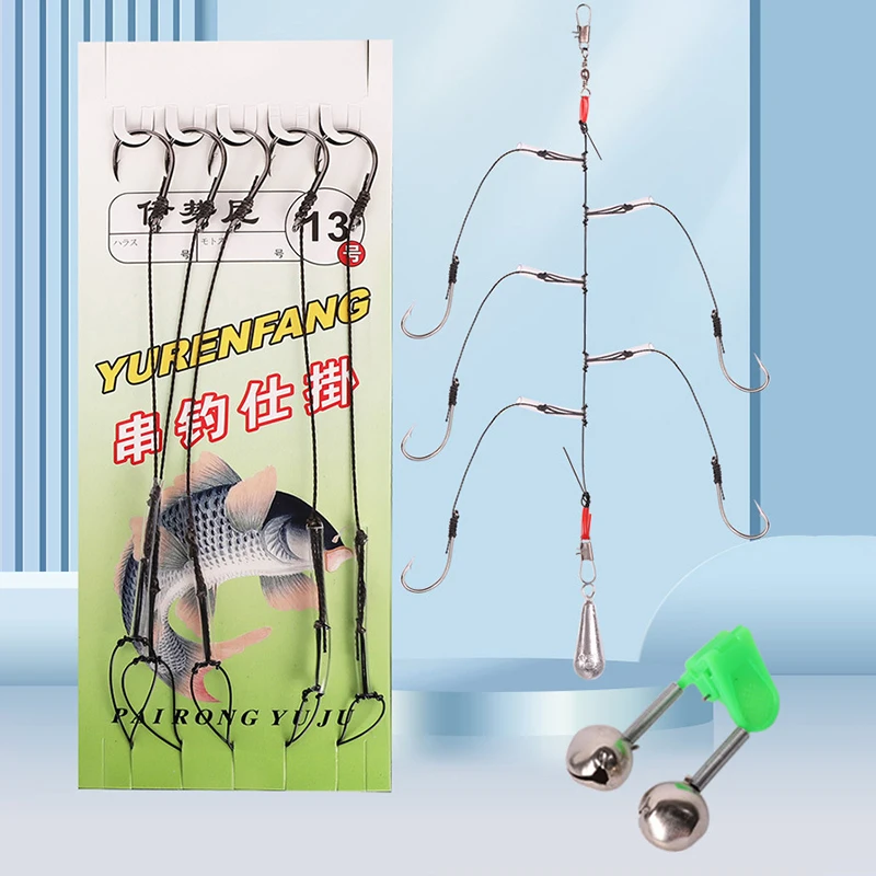 3 шт./набор рыболовные крючки для морской удочки