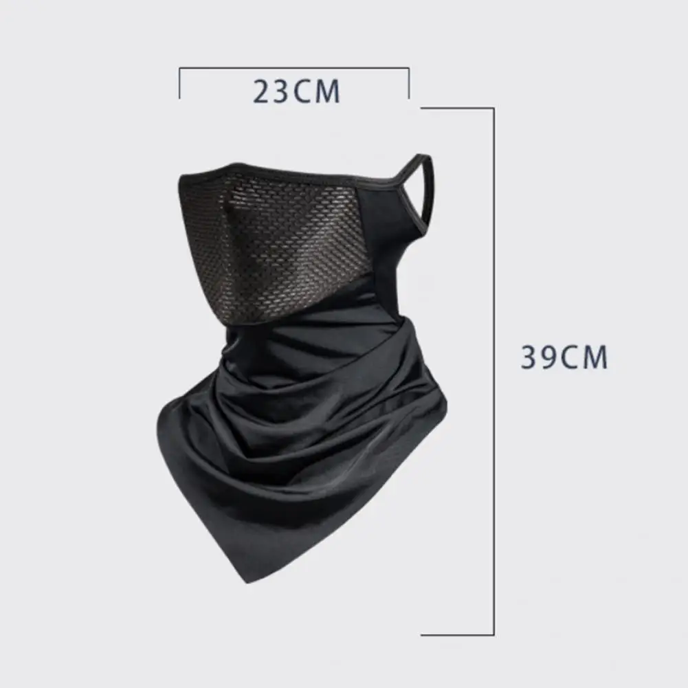 

Breathable Ice-silk Multiple Wearing Ways Practical Comfortable Wind Scarf Cycling Equipment Wind Scarf Cycling Scarf