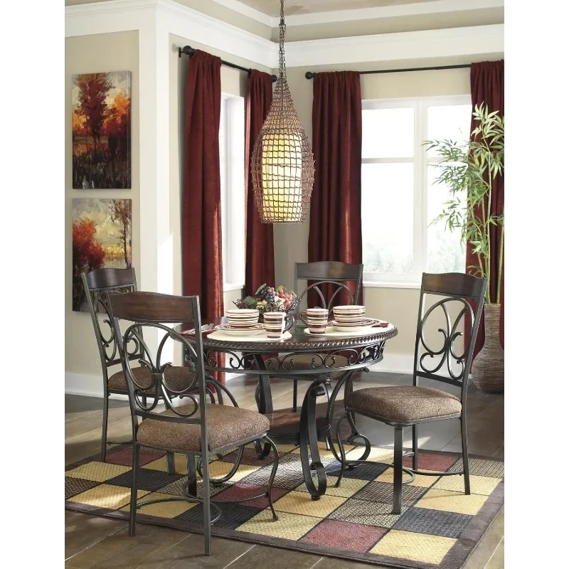 Обеденный стул с подушкой и фирменным дизайном Old World