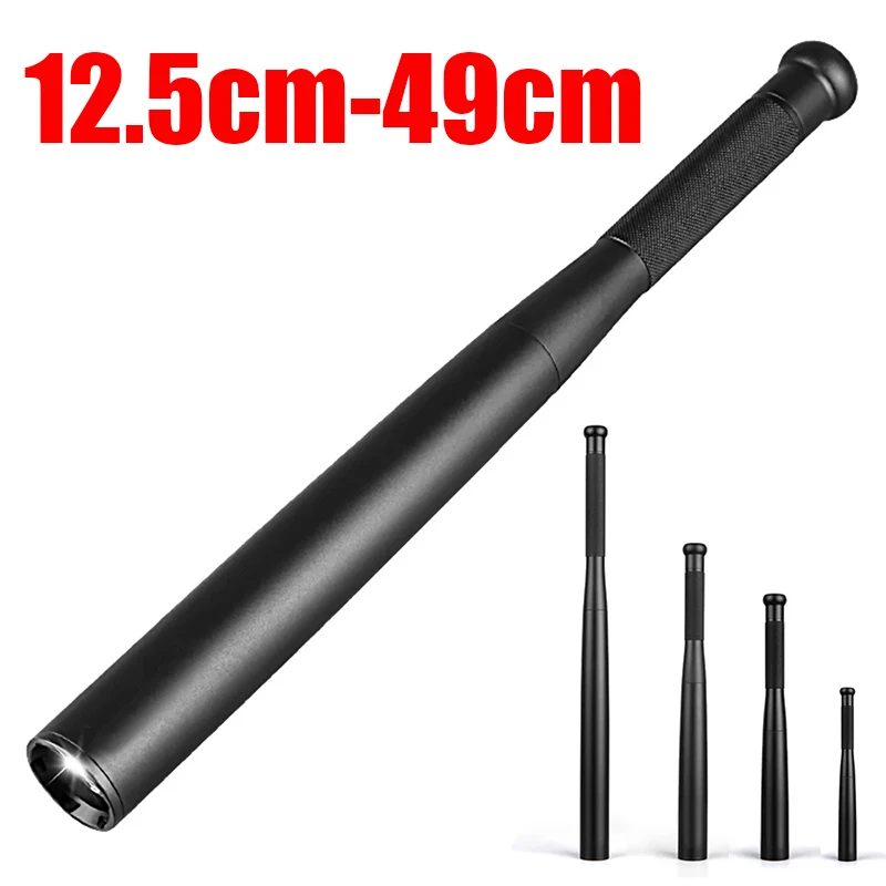 

Self Defense Baseball Flashlight Stick LED Baseball Bat Aluminium Alloy Torch For Emergency Self Defense Anti Riot Equipment