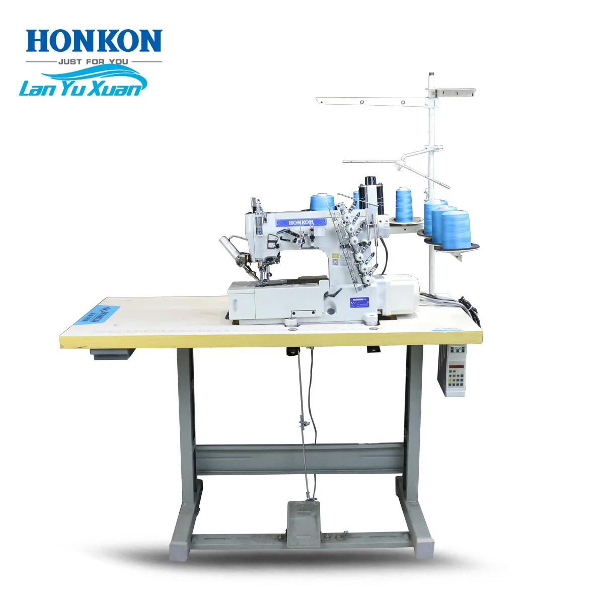 

HK-500-01D direct drive high speed interlock sewing machine adopt small size servo motor instead of the traditional belt