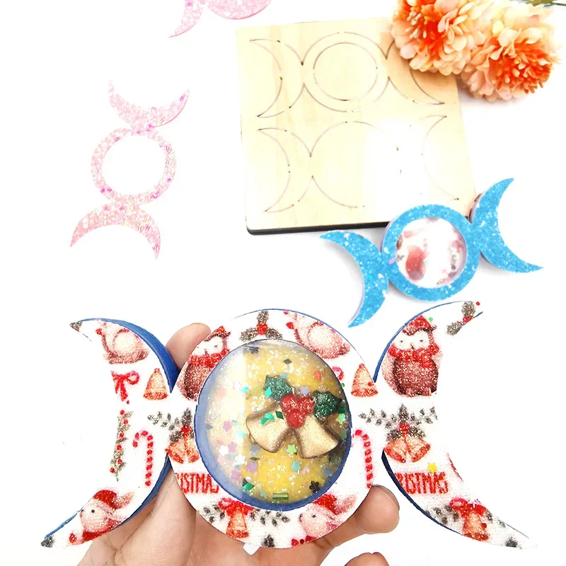 DIYРождественские игрушки для рукопожатия своими руками штамп резки древесины