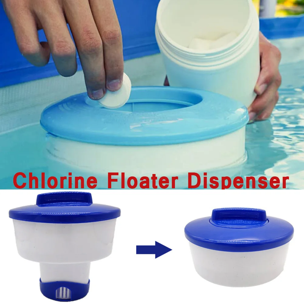 

Диспенсер для поплавка хлора, большой раздатчик для химических веществ, сбалансированный, регулируемые настройки дозирования, для спа