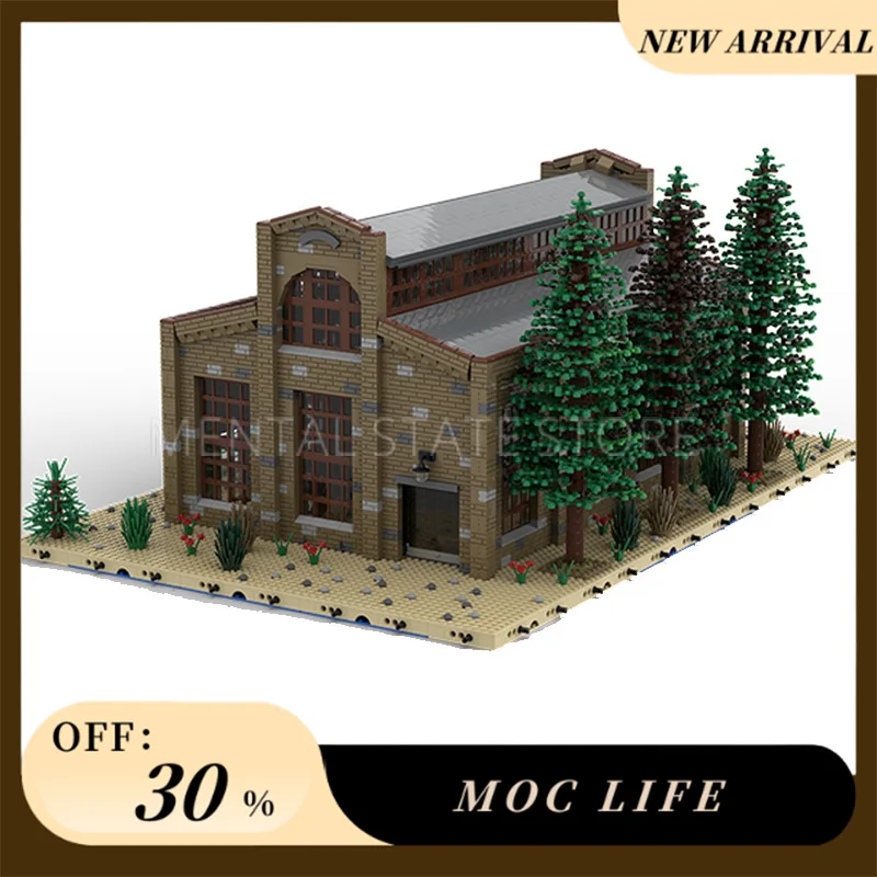 MOC Строительный набор блоков 8243 деталей