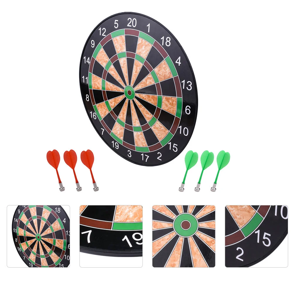 

1 Set Portable Educational Practical Dart Board Magnetic Dart Board Target Dart Board