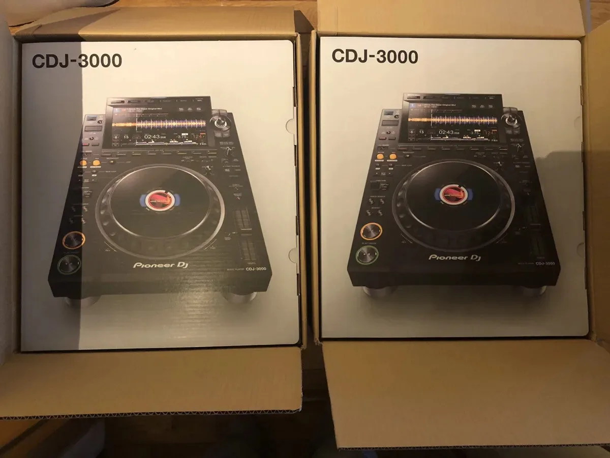 Совершенно новый выпуск (распродажи со скидкой) В наличии! Pioneers DJ CDJ-3000 2 шт. Пара