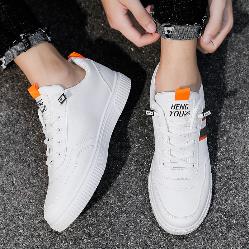 Men's Shoes 2022 New Men's Casual Shoes Comfortable Canvas Walking Shoes Fashion Flat Lace-Up Sneakers