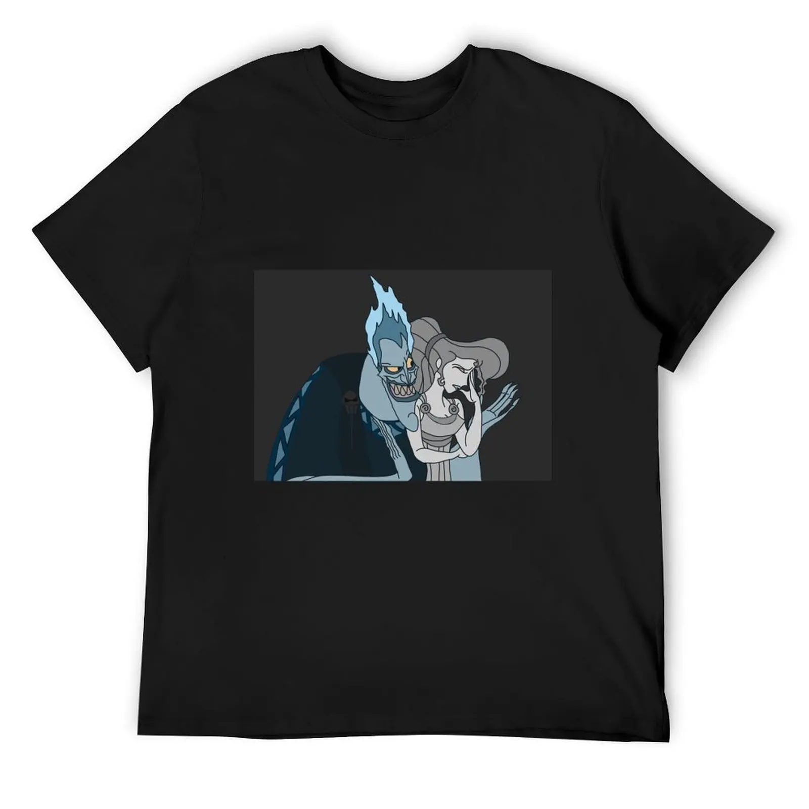 Футболка Hades &amp Megara футболка на заказ мужская одежда винтажная набор мужских
