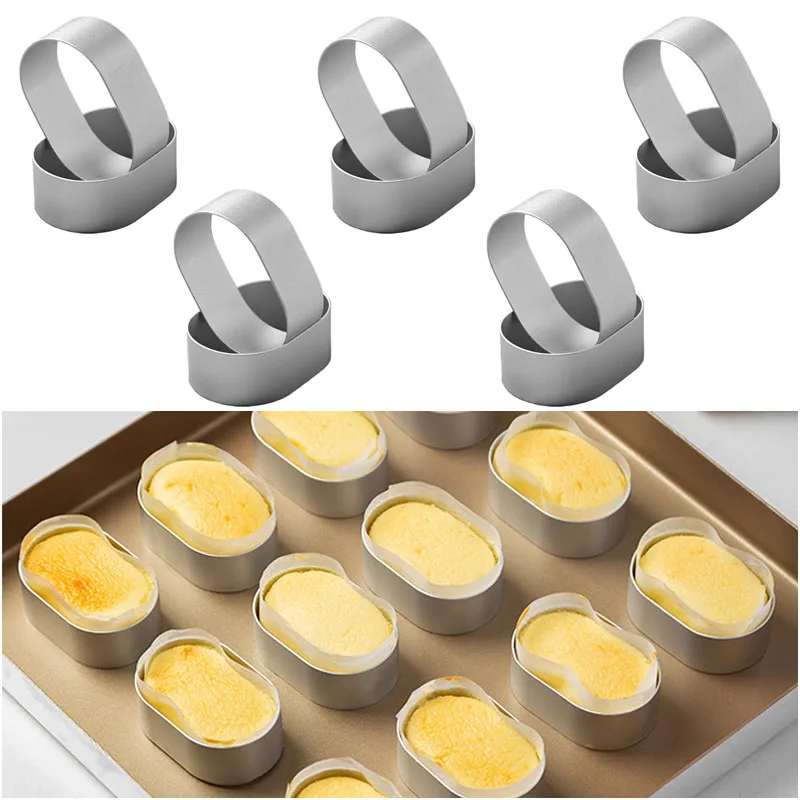 10 шт. овальная форма для торта с сыром домашние закуски печенье пирог сыр йогурт