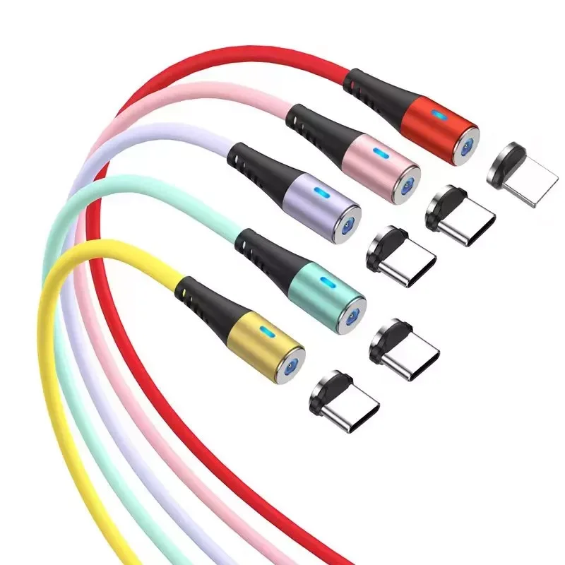 

Зарядный Магнитный зарядный шнур из жидкого силикона Usb Micro USB Type C зарядный провод для мобильного телефона