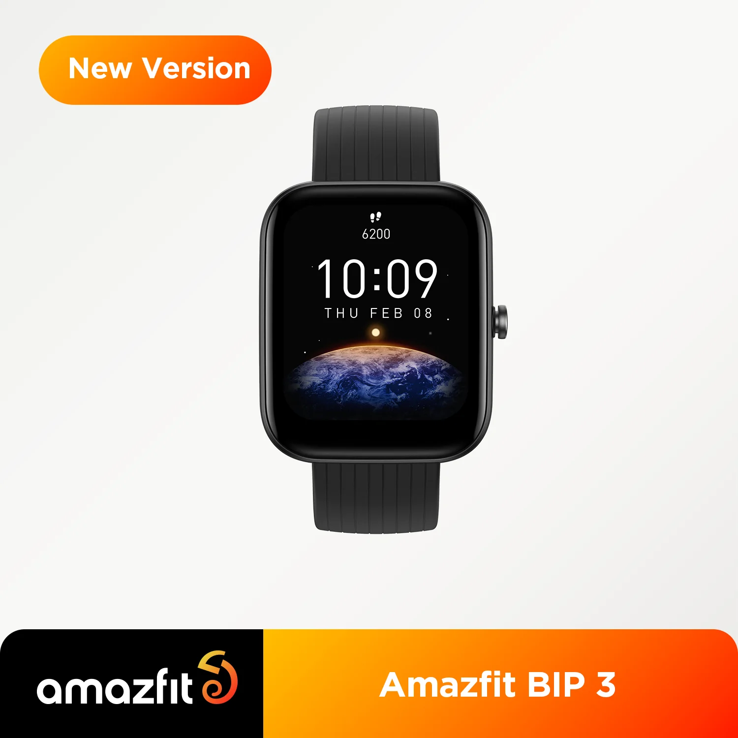 Amazfit-reloj inteligente Bip 3, dispositivo para medir la saturación de...