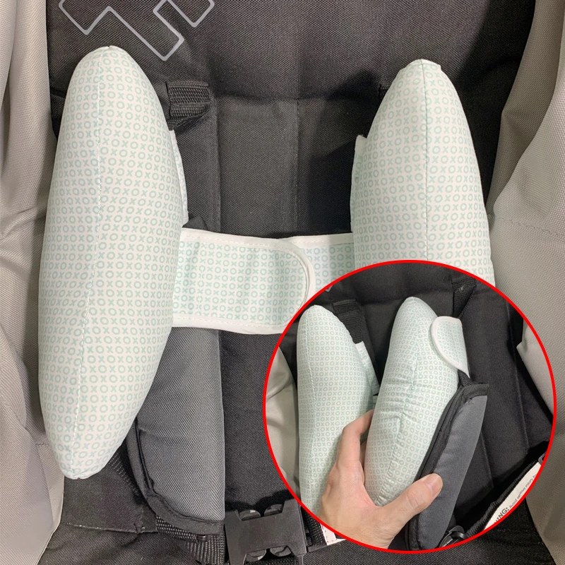Baby car seat head support with shoulder protection boy girl sleep positioner safety pillow Adjustable Pad Cushion Accessories enlarge