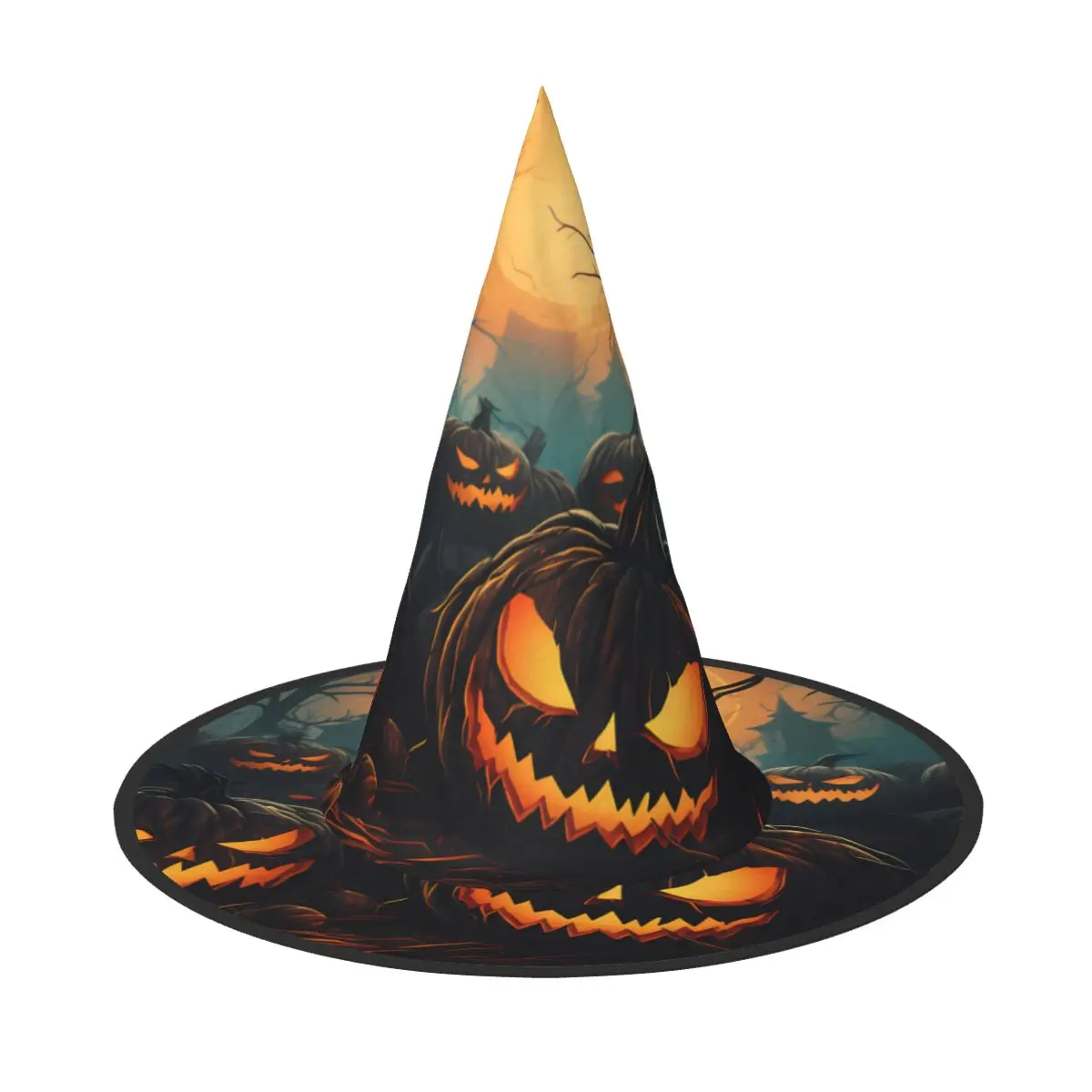 

Pumpkin Interesting Decoration Witch Hat Halloween Witch Hat For Kids Party Decor Supplies Outdoor Tree Hanging Ornament