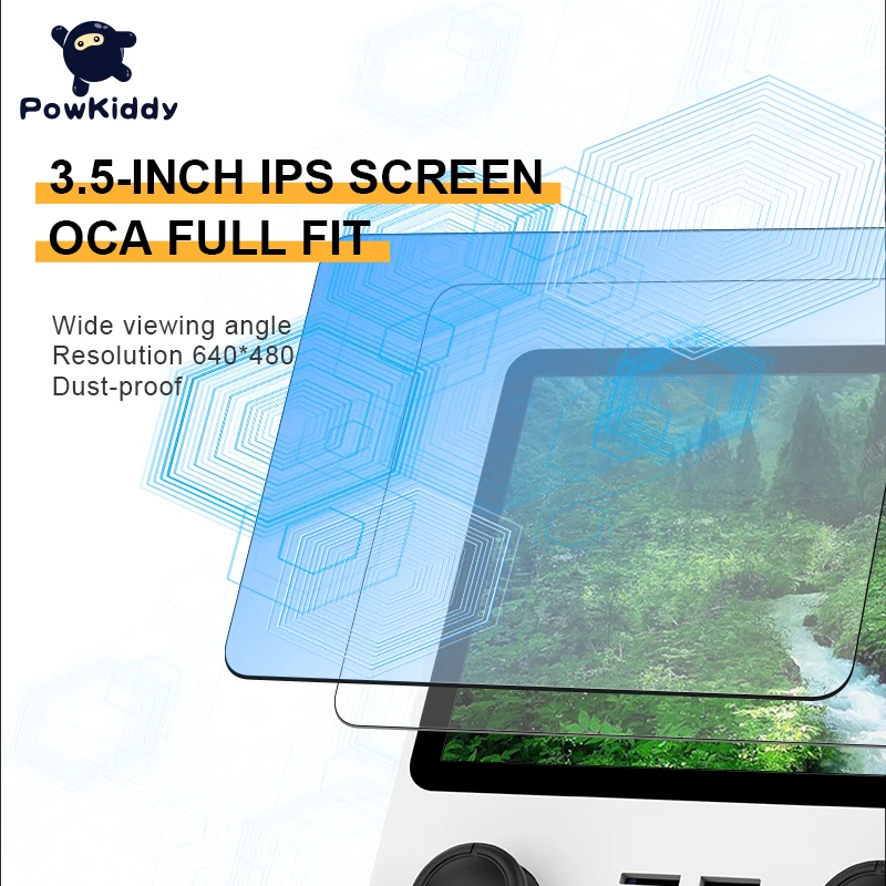 Новая портативная игровая консоль POWKIDDY RGB20S в стиле ретро с открытым исходным