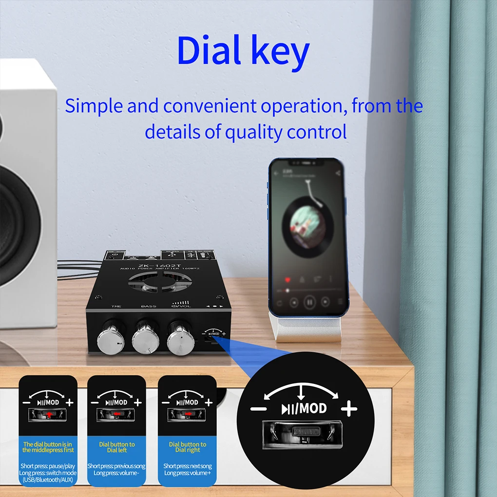 

Signal Receiver Stereo Board Household Accessories Audio Amplifier Theater