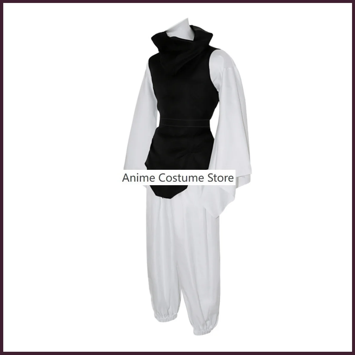 Костюм для косплея из аниме джутсу школьная форма черного винно-красного цвета