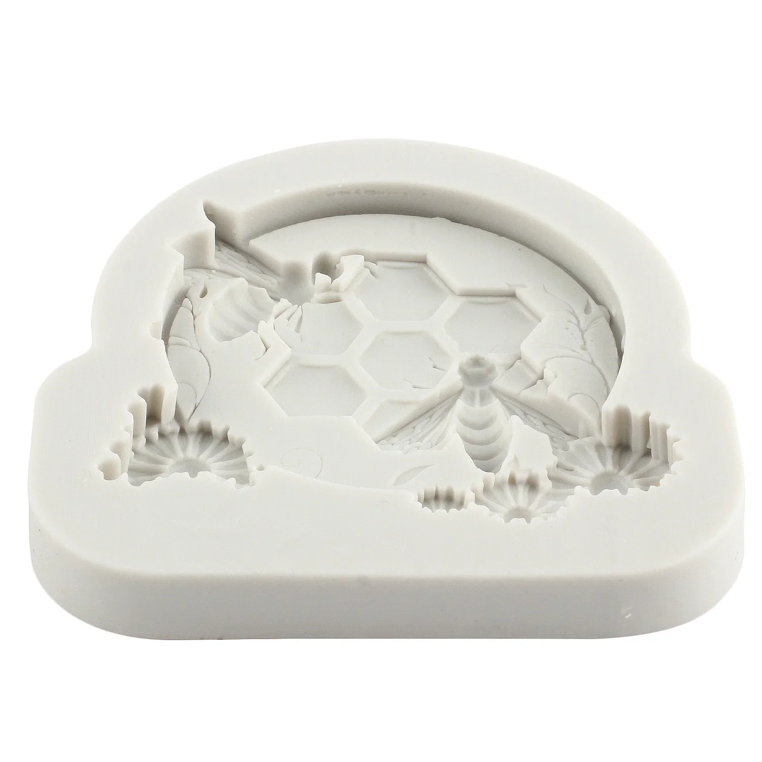 Пчела ячеистая помадка силиконовая фотография инструменты для украшения кексов