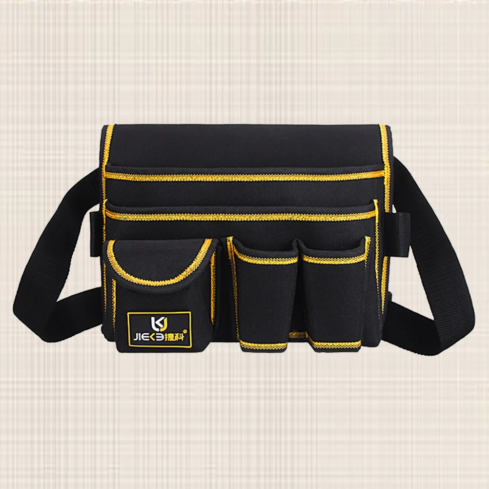 1pc Oxford Cloth Belt Pocket Tools Belt Bag Gardening Tool Organizer for Gardener Barber(JK-105)