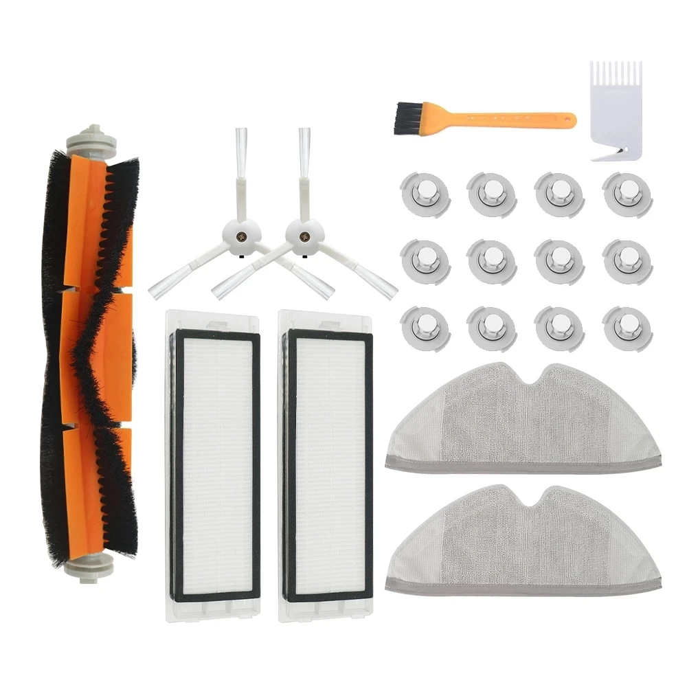 

HEPA Filter Main Brush Side Brush for XiaoMi for Xiaomi 1s for Roborock S5 Max S50 S55 S6 S6 Pure Vacuum Cleaner Accessories