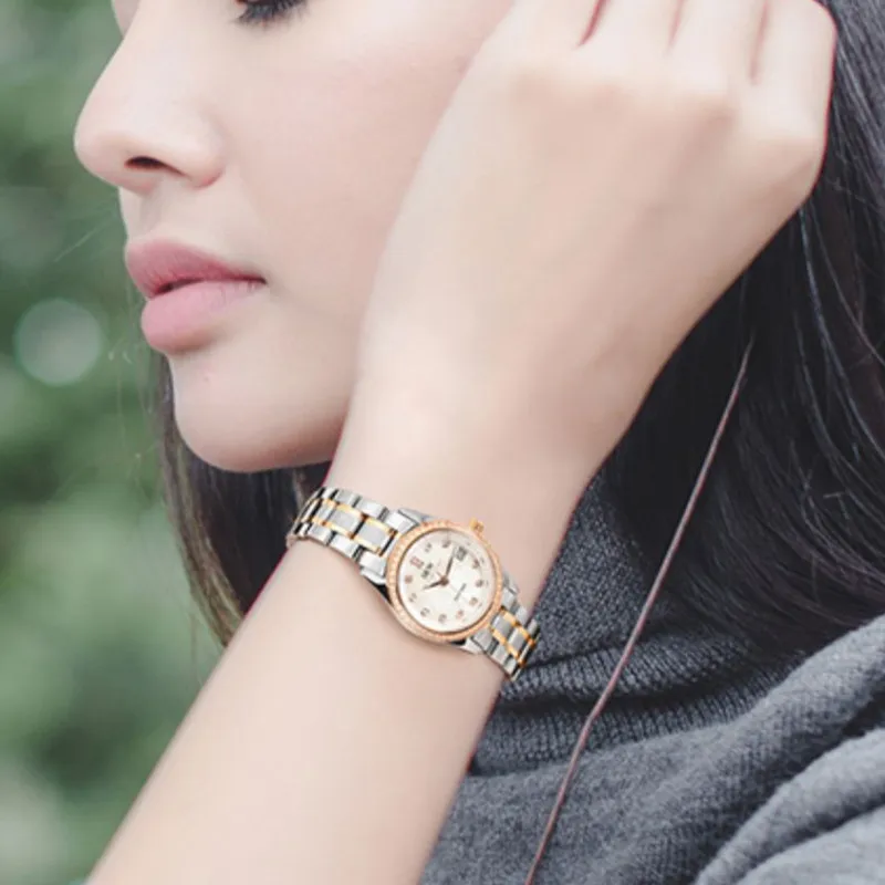 Relogio Feminino CARNIVAL Fashion Business Watch For Women Brand Luxury Quartz Wrist Watch Waterproof Calendar 2023 Reloj Mujer enlarge