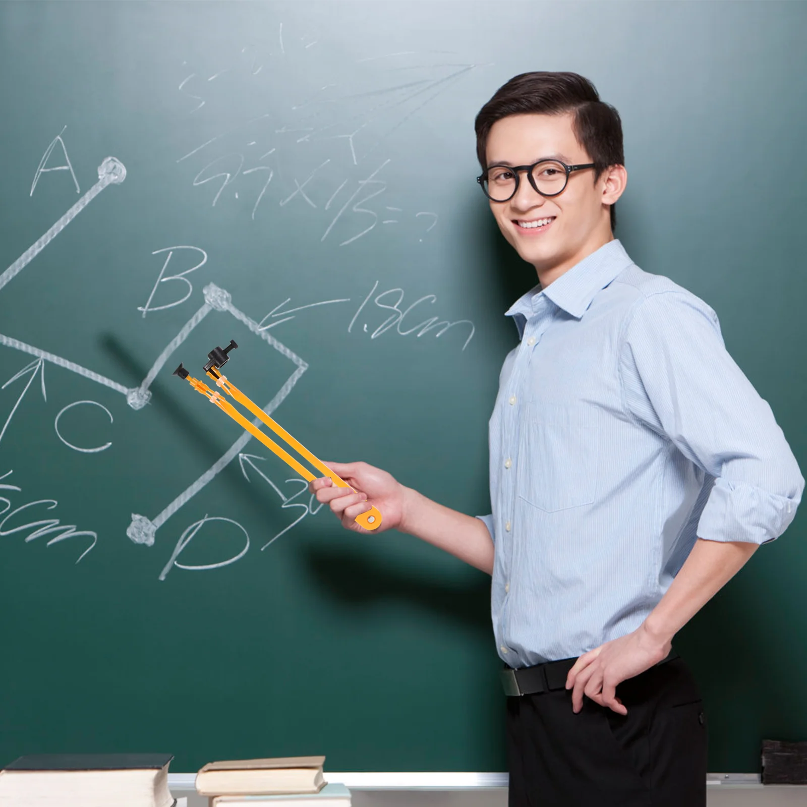 

Teaching Compass Plastic Whiteboard Compass Drawing Math Geometry Tool Large Circle Teacher Aids