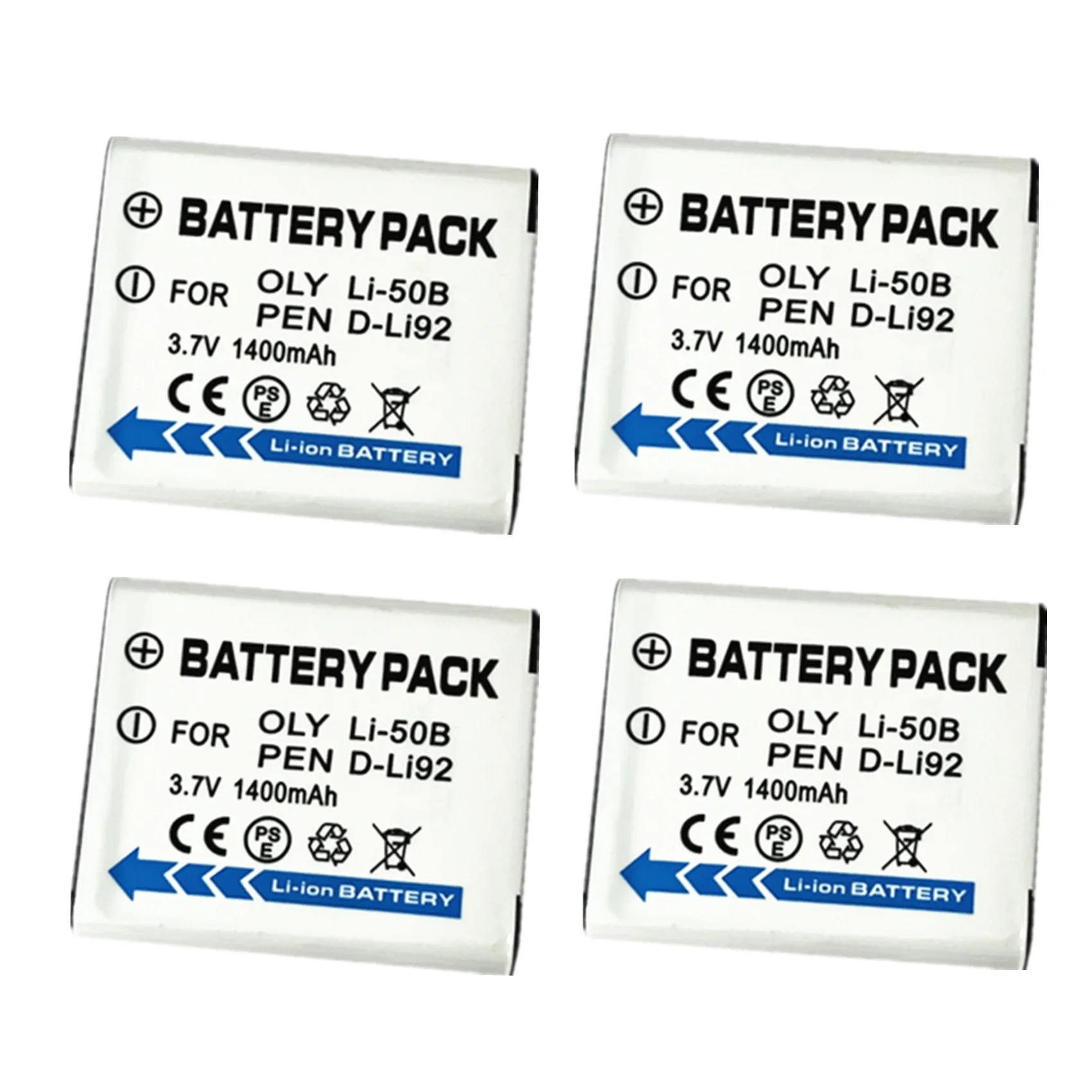 Аккумулятор Li-50B для Olympus VH-5 VH-510 VH-515 VH-520 VR-340 VR-370 XZ-1 XZ-10