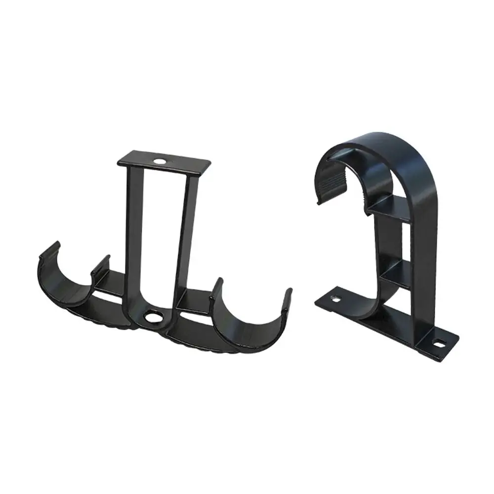 1 шт. одинарный двойной подвесной кронштейн для карниза из алюминиевого сплава