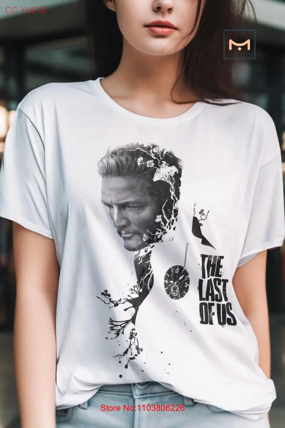 Pedro Pascal Apocalyptic T Shirt Zombie Video Game long or short sleeves