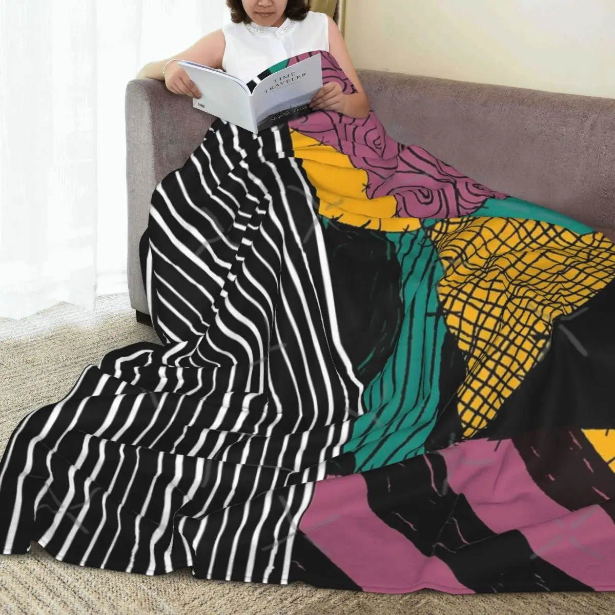 Универсальное офисное одеяло Джека и Салли Four Seasons может быть запуск подарок на