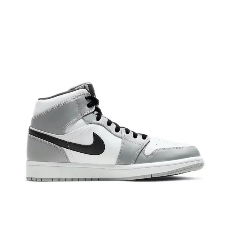 Оригинальные мужские и женские баскетбольные кроссовки Nike Jordan 1 высокие в стиле