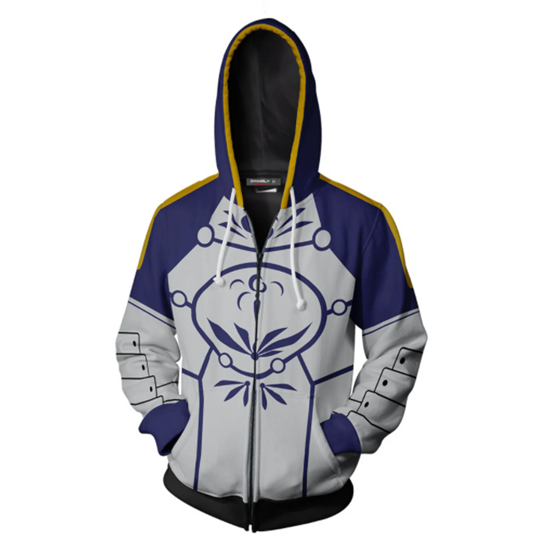 Костюм для косплея Fate Stay Night Archer популярный свитшот на молнии с 3D принтом Lancer