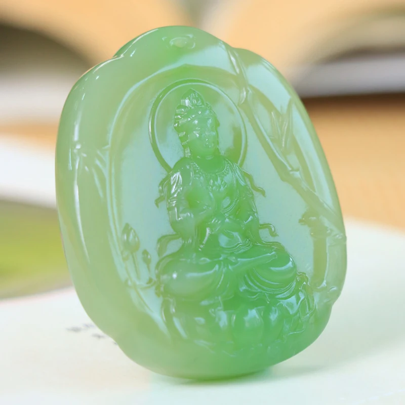 Кулон Лотос Гуаньинь из материала Cuiqing кулон для всех существ